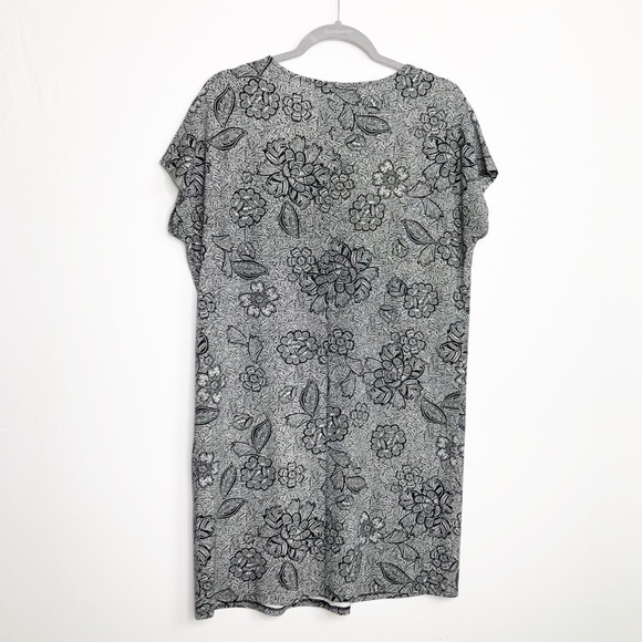 𝅺J Jill Wearever  collection paisley print floral shift dress - Picture 2 of 9